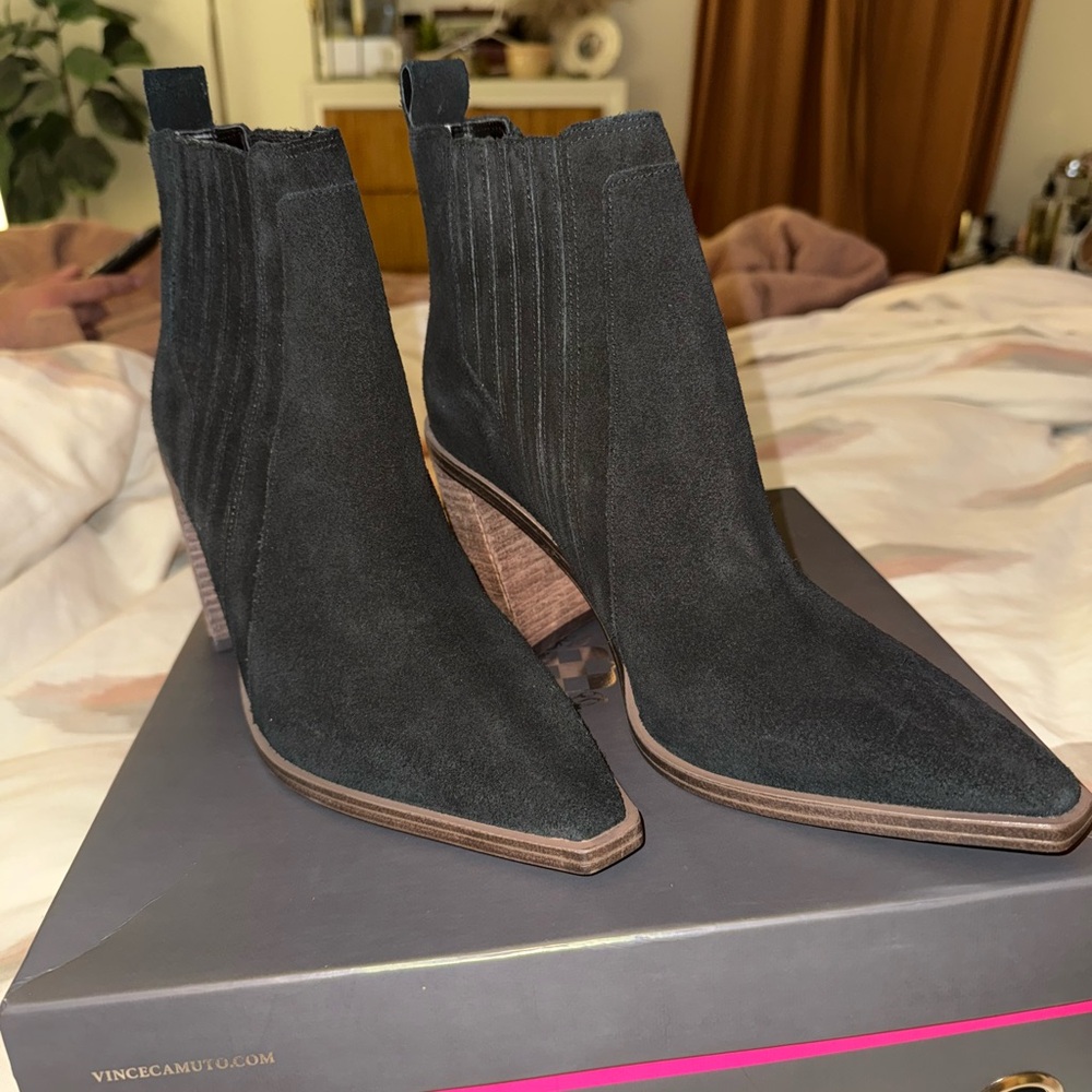 Vince Camuto Black Women's Ankle Boots